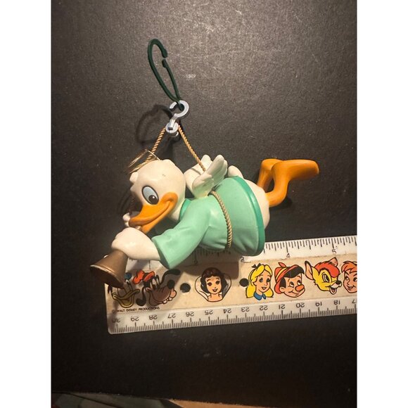 Donald Duck Angel Ornament With Trumpet & Halo - Picture 6 of 6